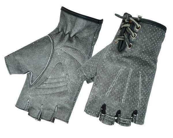 Women's Oakbrook Fingerless Leather Gloves